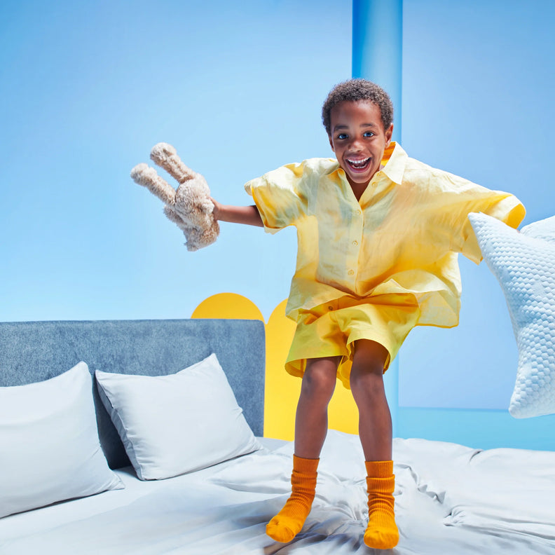 From what age can children sleep under a duvet?