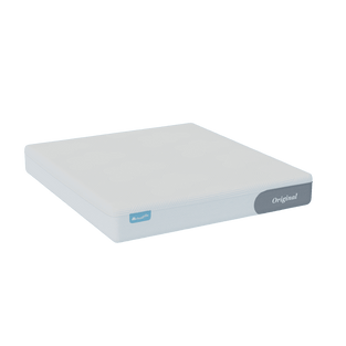 Mattress on a light gray background