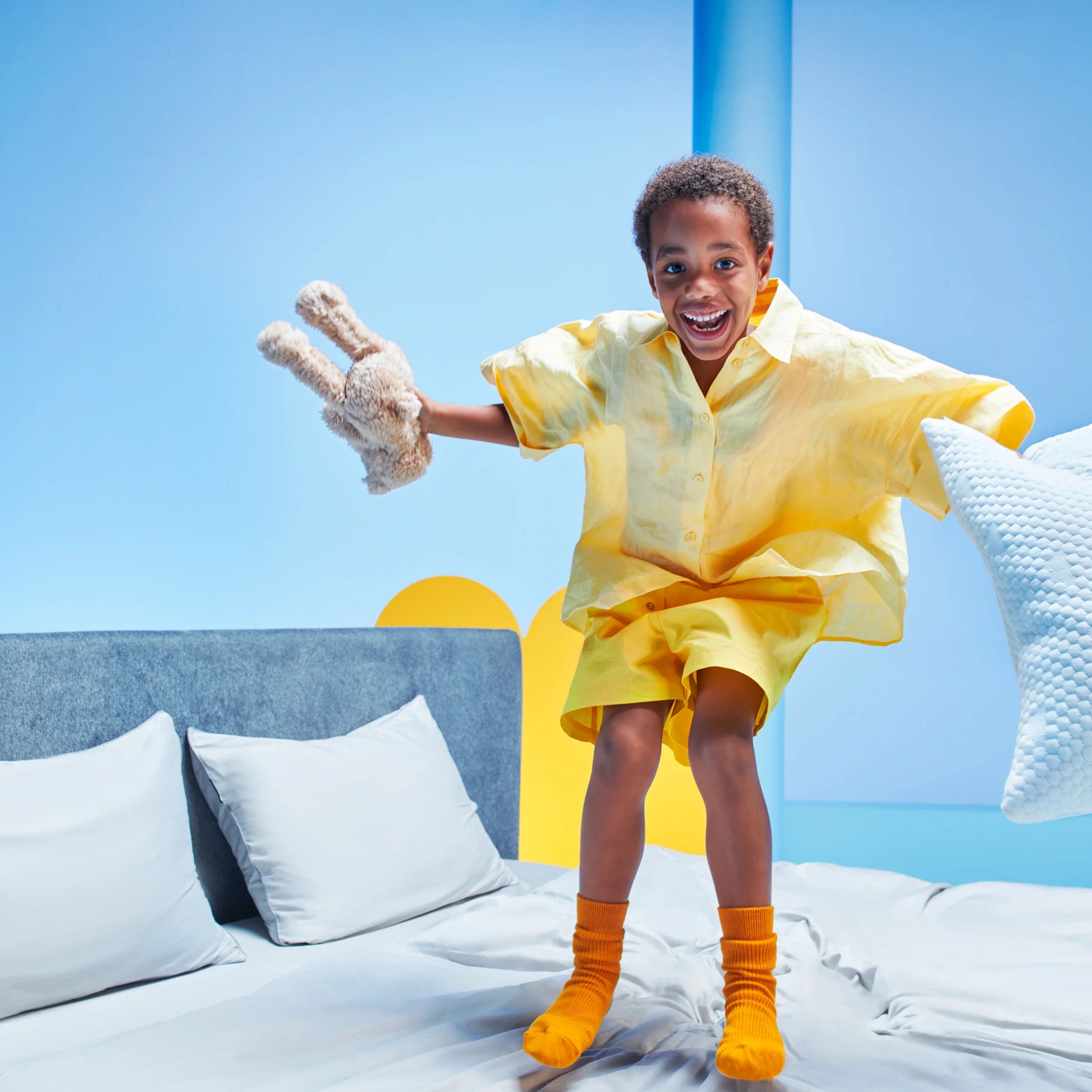 From what age can children sleep under a duvet?