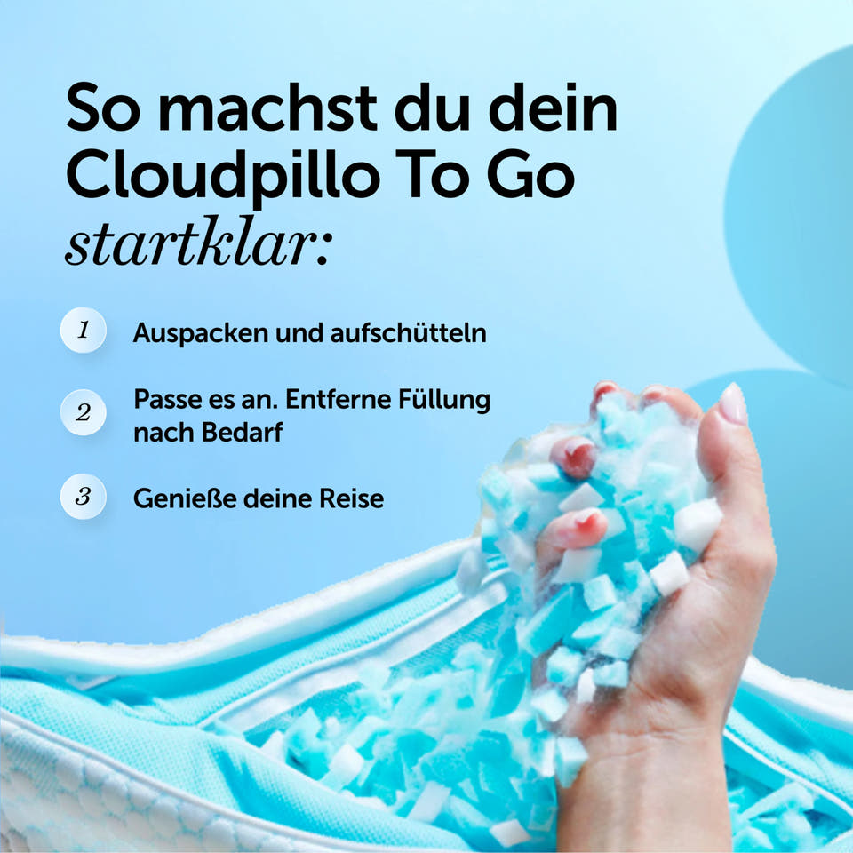 Cloudpillo To Go Reisekissen