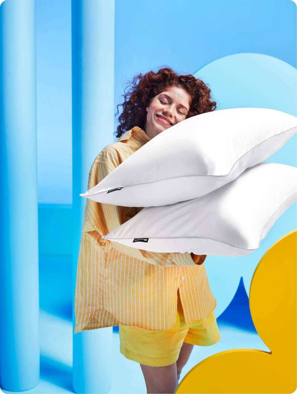 Cloudpillo Duopack kussenslopen – Cloudy White