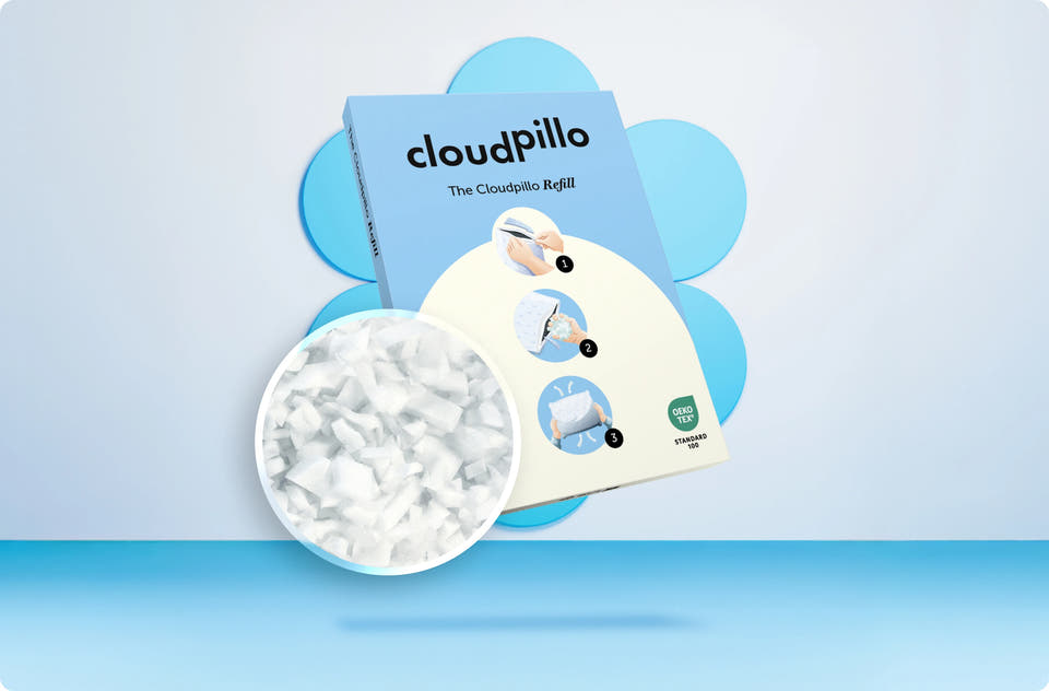 Cloudpillo Navulzakje Memory Foam Recharge