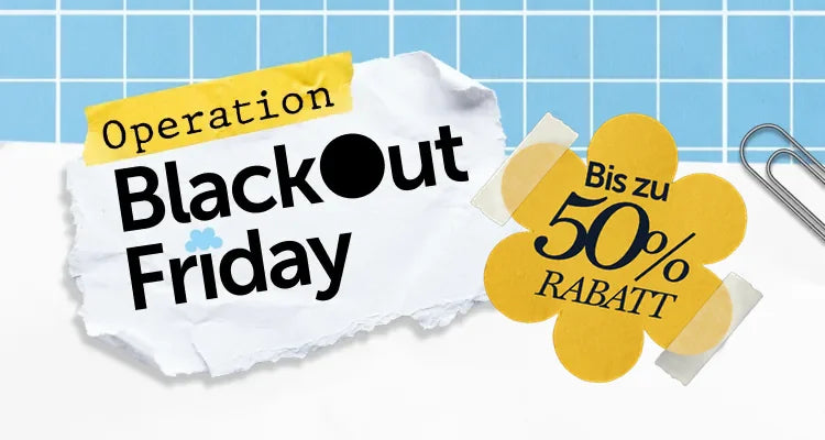 Operation Black Out Friday: bis zu 50% Rabatt